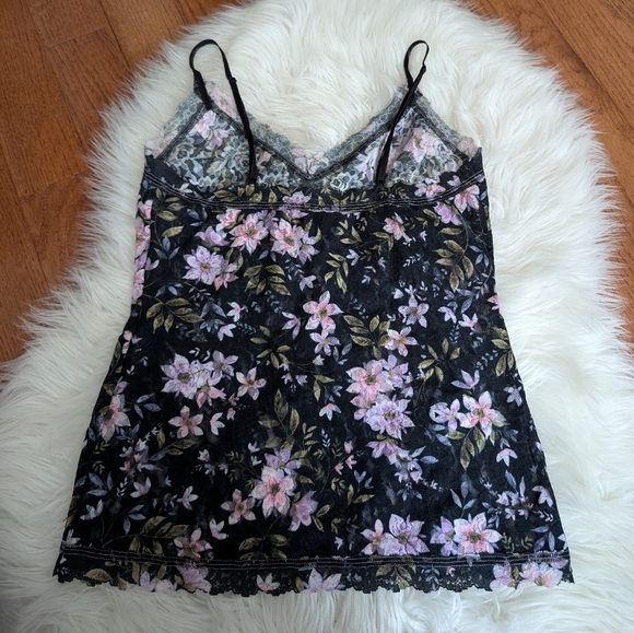 Hanky Panky Floral Print Lace Camisole Small Medium - Picture 3 of 7